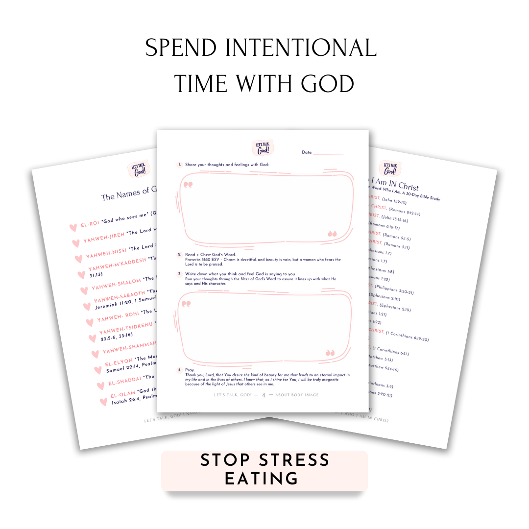 Let’s Talk, God! About Stress & Anxiety