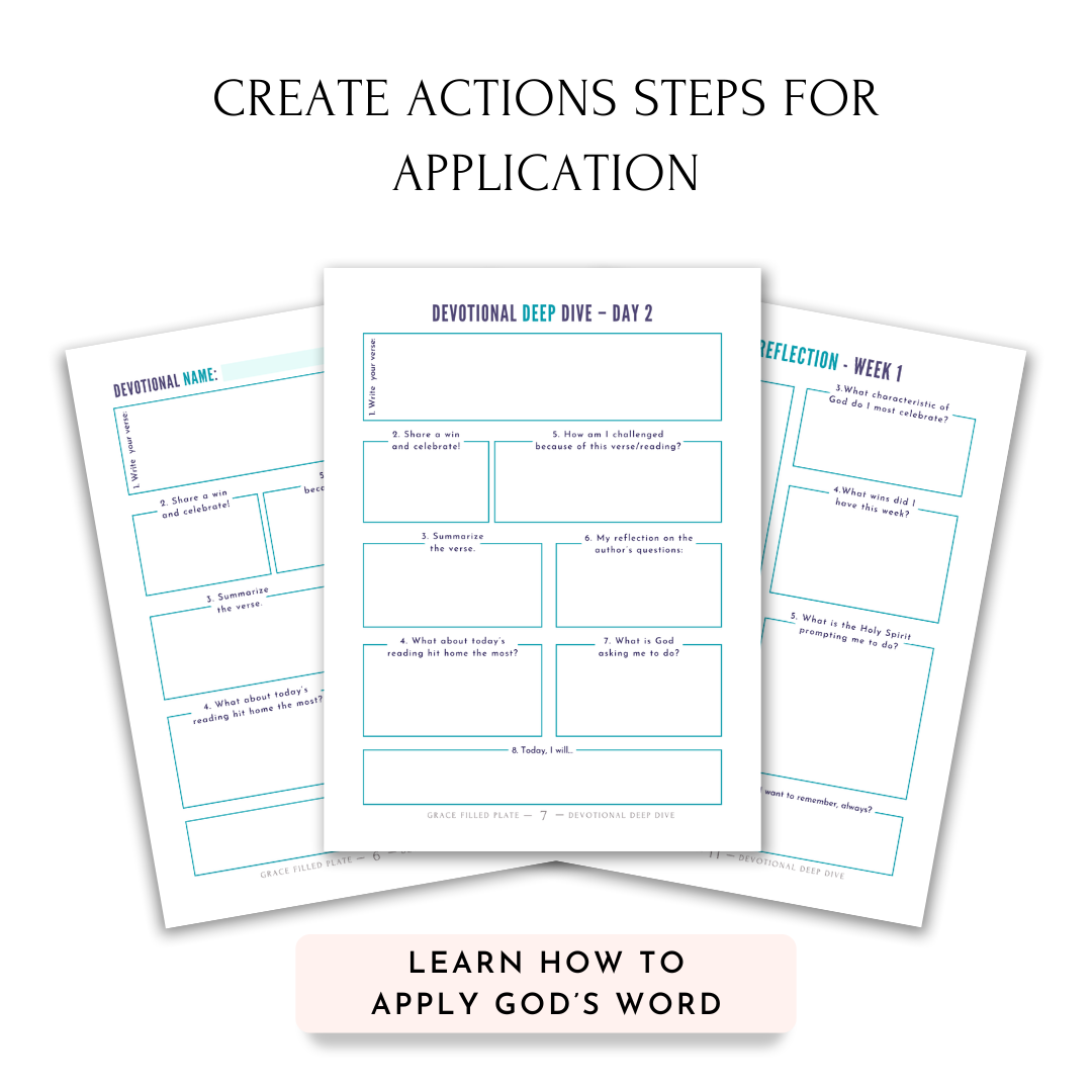 Devotional Deep Dive: A Study Companion for Any Devotional