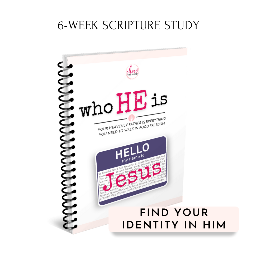 Who HE Is [A Chew the Word Study] Spiral Bound