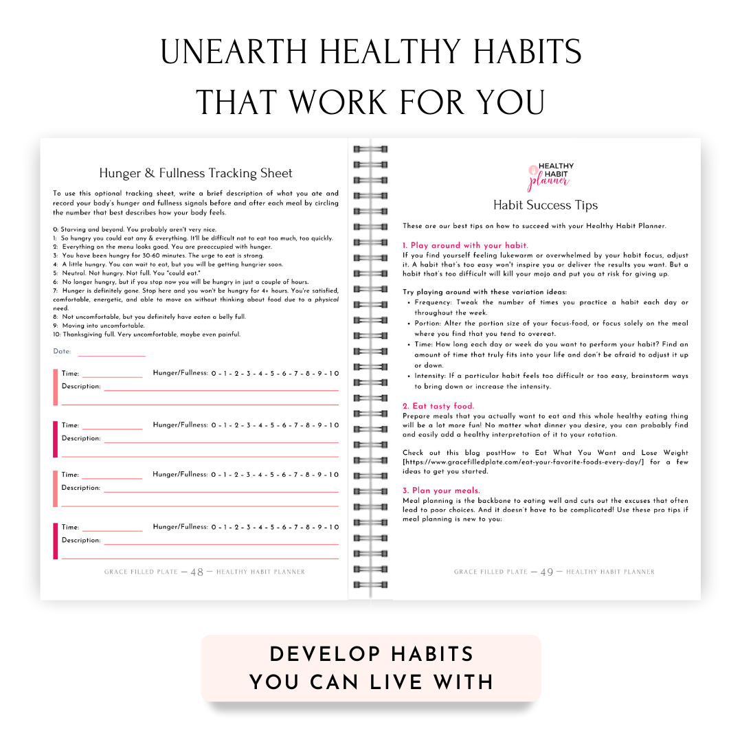 Healthy Habit Planner [Spiral Bound]