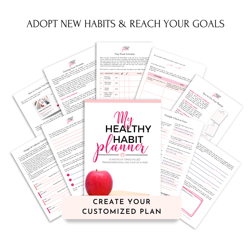 Healthy Habit Planner – GraceFilledPlate