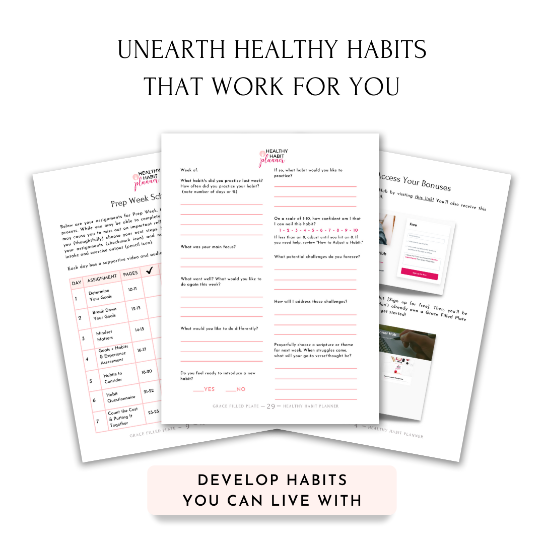 Healthy Habit Planner